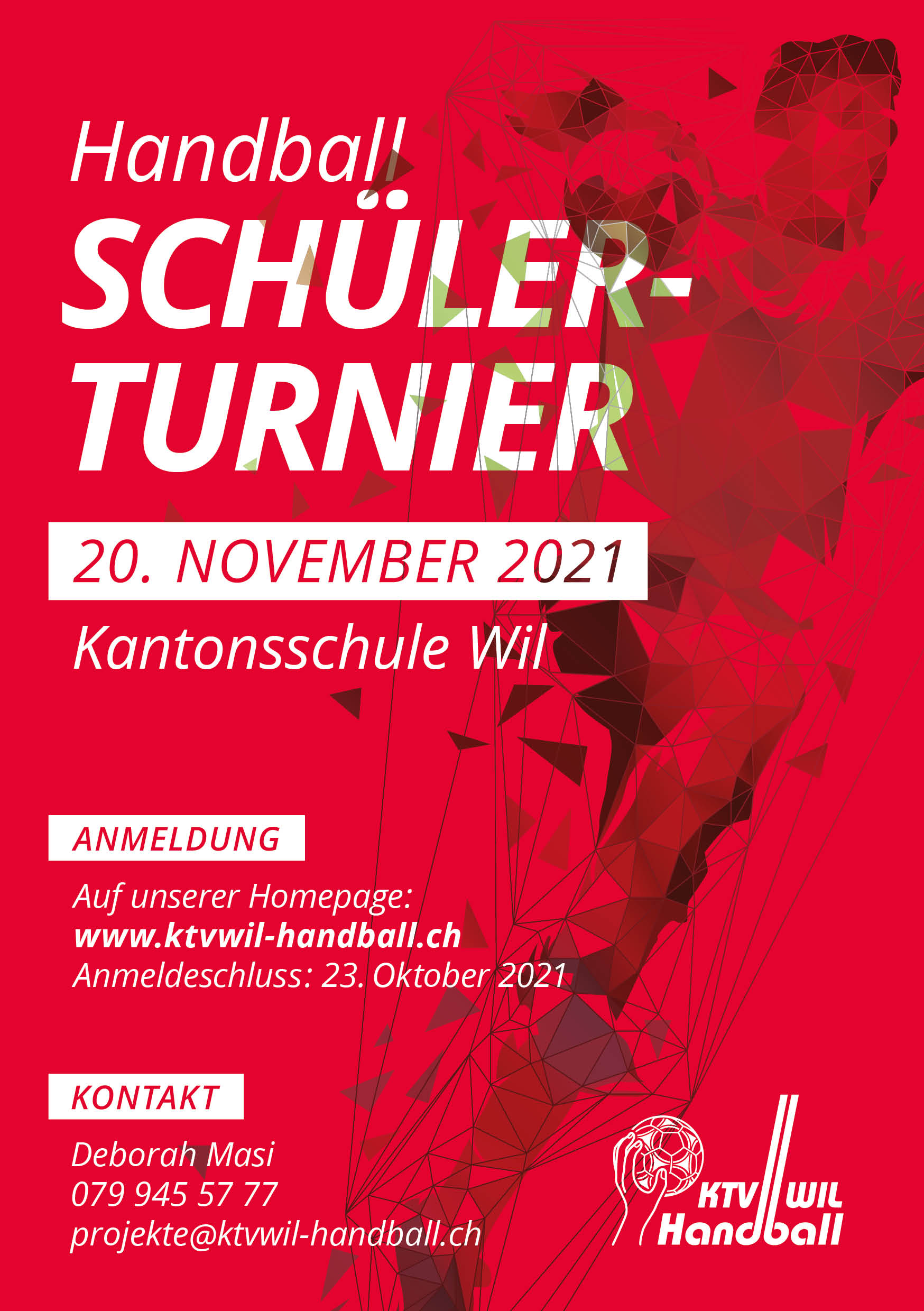 2021 11 Flyer Schuelerturnier